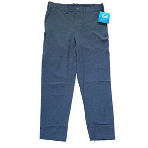 Coolibar Mens Avalos Travel Pants Size 36x30 New With Tag UPF 50+ Gray Grey